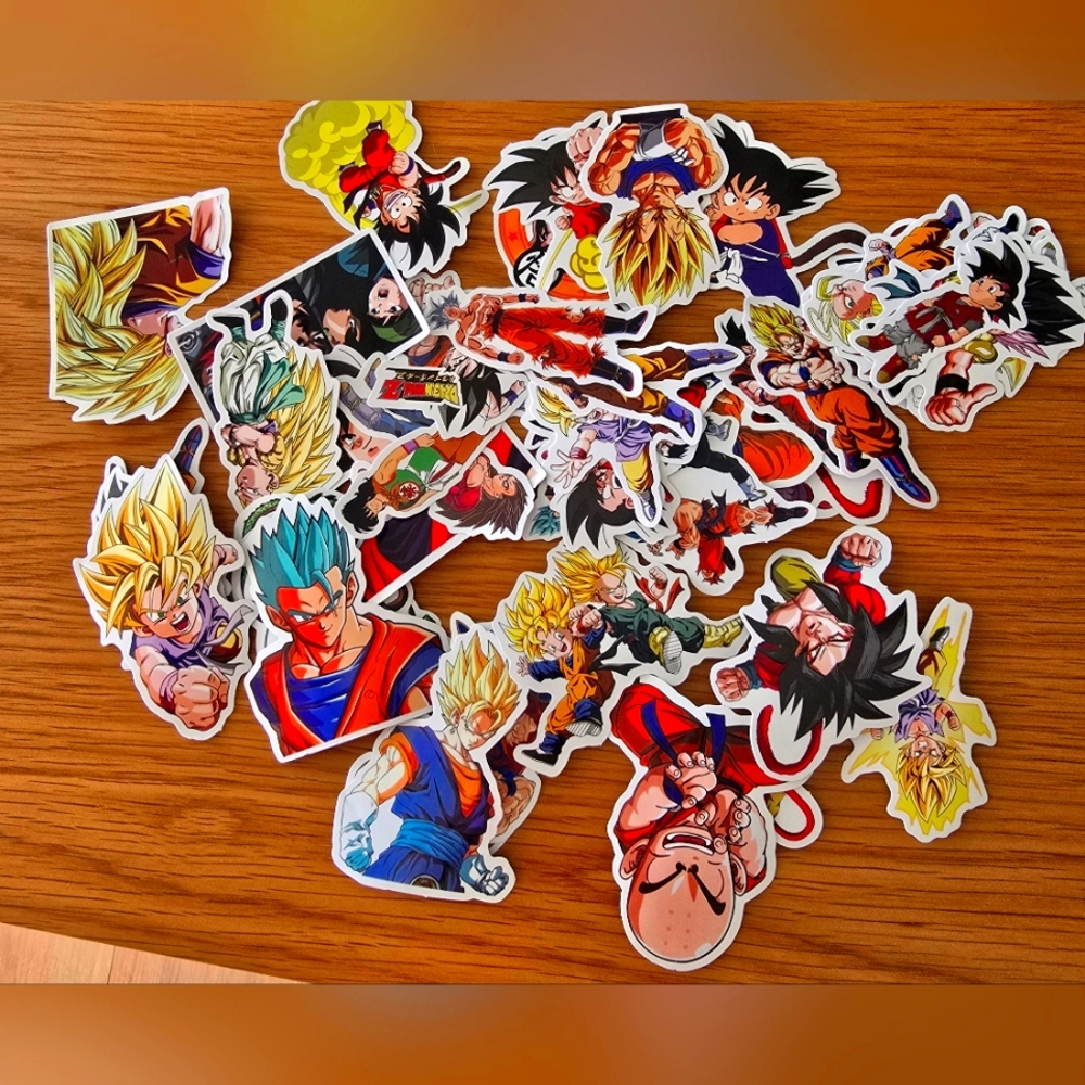50 pieces anime stickers